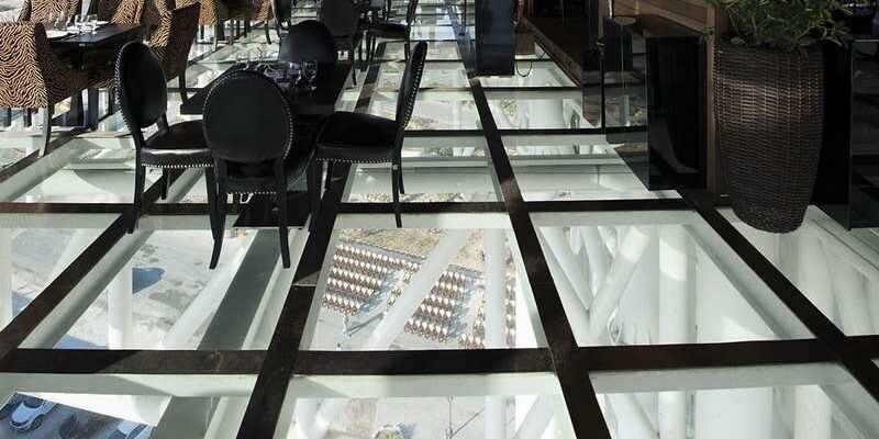 3-اجرا کف کاذب شیشه ای اجرا کف کاذب شیشه ای